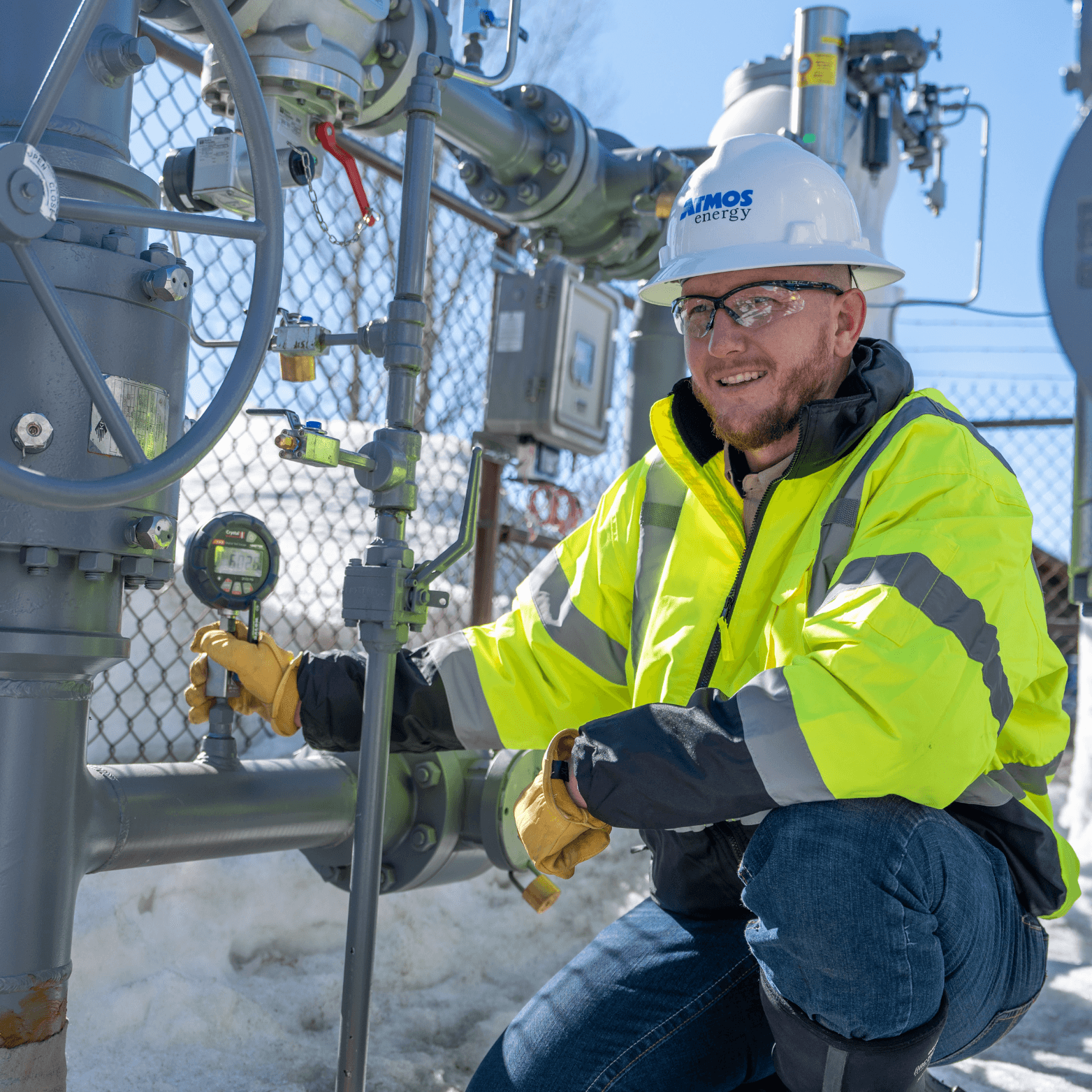 Atmos Energy technician winter maintenance Atmos Energy technician winter maintenance