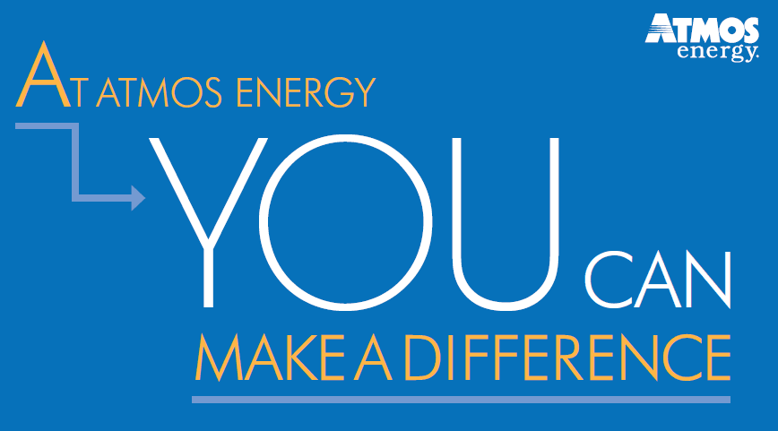 At Atmos Energy, you can make a difference